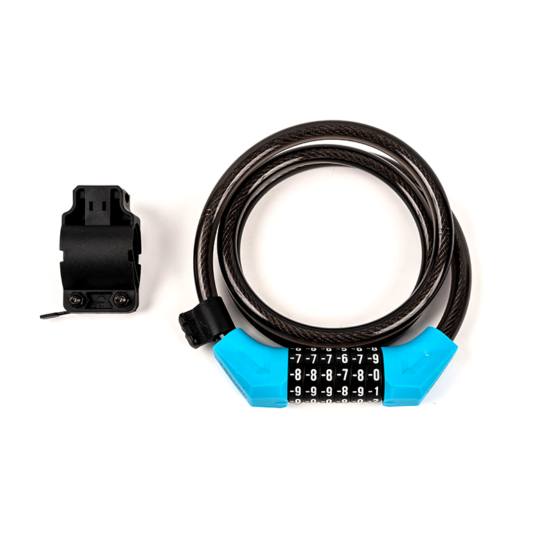 Legering + PVC Materiaal Wachtwoord Steel Cable Lock