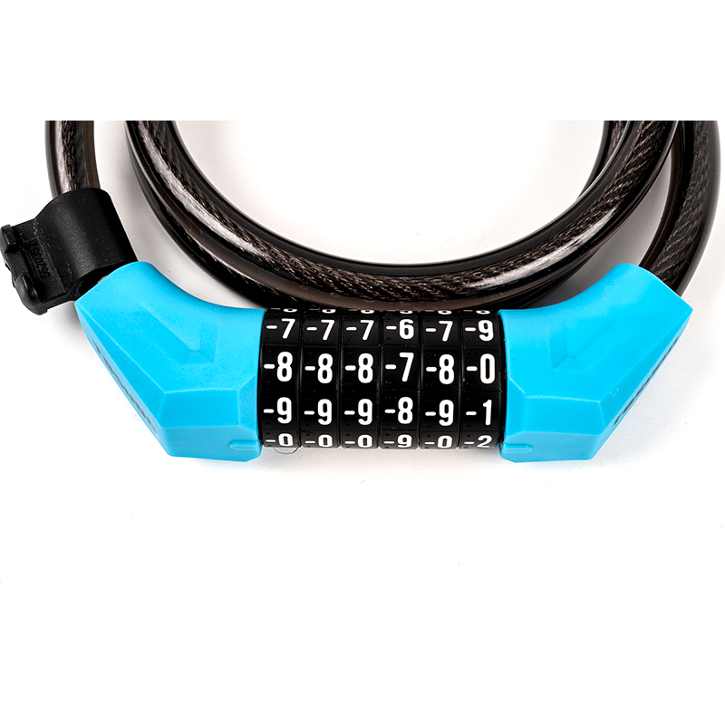 Legering + PVC Materiaal Wachtwoord Steel Cable Lock