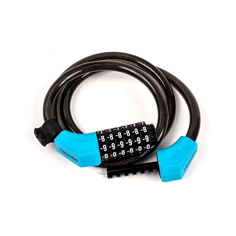 Legering + PVC Materiaal Wachtwoord Steel Cable Lock