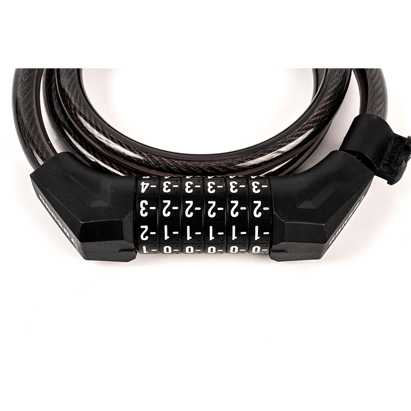 Legering + PVC Materiaal Wachtwoord Steel Cable Lock